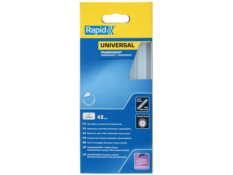 Rapid Klebestick Universal 12 mm Transparent 1 Rapid Klebestick Universal 12 mm Transparent