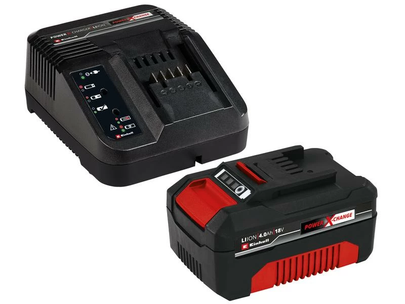 Einhell Akku und Ladegerät Power-X-CHANGE Starterkit 18V 4.0Ah 1 Einhell Akku und Ladegerät Power-X-CHANGE Starterkit 18V 4.0Ah