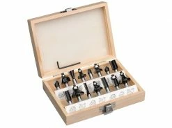 Einhell Fräserset Ø 8 mm 15-teilig