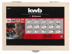 Einhell Fräserset Ø 8 mm 15-teilig -Werkzeugzubehör Verkaufsladen 191834710 xxl