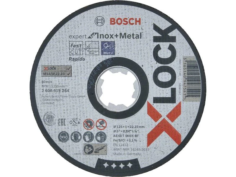 Bosch Professional Trennscheibe X-LOCK Expert Ø 125, 25 Stück 1 Bosch Professional Trennscheibe X-LOCK Expert Ø 125, 25 Stück