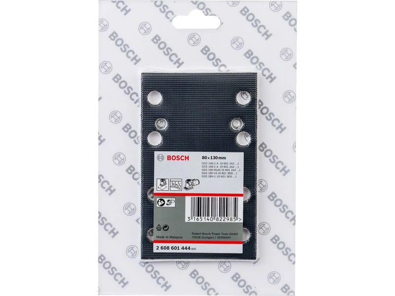 Bosch Professional Schleifplatte mit Klettverschluss, 80 x 130 mm 2 Bosch Professional Schleifplatte mit Klettverschluss, 80 x 130 mm – Bild 2