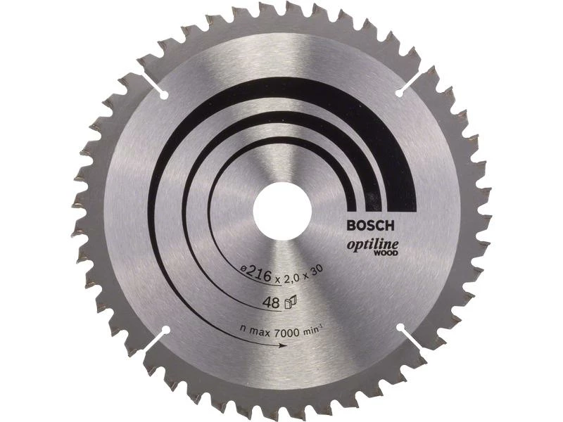 Bosch Professional Kreissägeblatt Optiline Wood Ø 216, 48 Zähne 1 Bosch Professional Kreissägeblatt Optiline Wood Ø 216, 48 Zähne