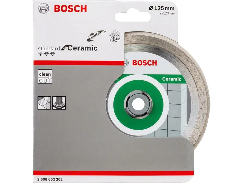 Bosch Professional Diamanttrennscheibe Standard for Ceramic Ø 125 2 Bosch Professional Diamanttrennscheibe Standard for Ceramic Ø 125 – Bild 2