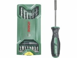 Bosch Bohr- und Bitset Mini X-Line, 15+1 Stück