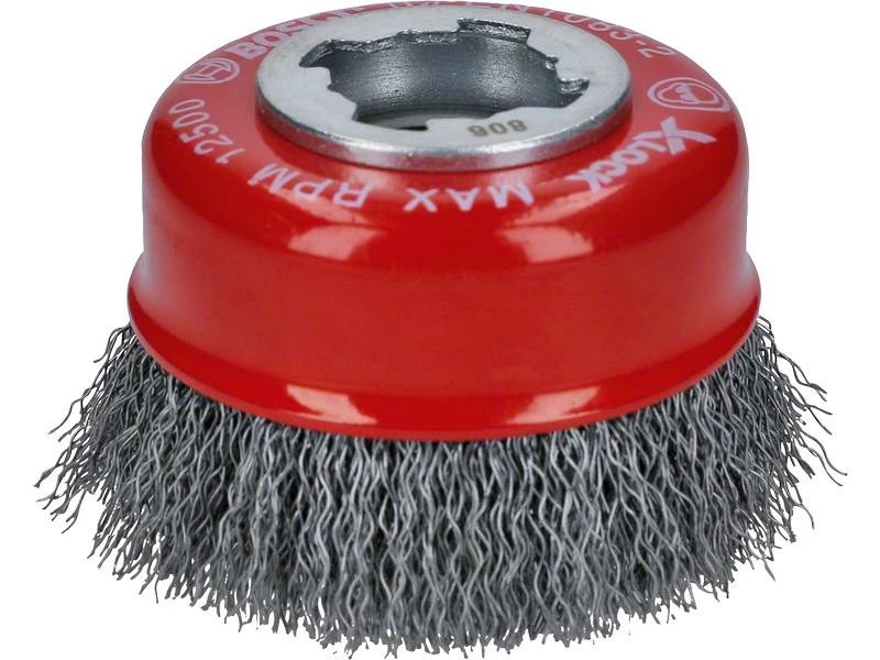 Bosch Professional Topfbürste X-Lock 75 mm, gewellter Stahldraht 1 Bosch Professional Topfbürste X-Lock 75 mm, gewellter Stahldraht