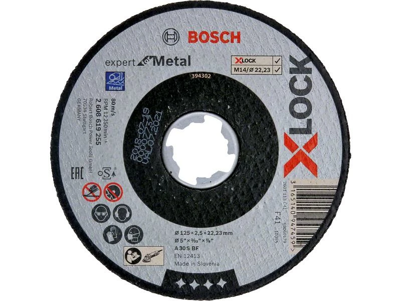 Bosch Professional Trennscheibe gerade X-LOCK Expert for Metal 125x2.5 1 Bosch Professional Trennscheibe gerade X-LOCK Expert for Metal 125x2.5