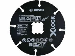 Bosch Professional Trennscheibe X-LOCK Carbide Multi Wheel 115 mm