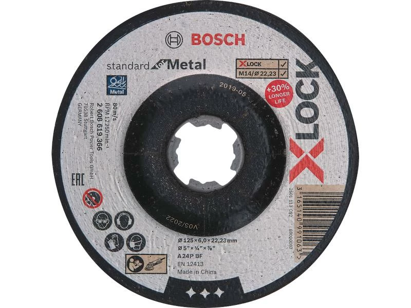 Bosch Professional SfM X-LOCK 125x6 mm T27 1 Bosch Professional SfM X-LOCK 125x6 mm T27