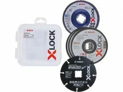 Bosch Professional X-LOCK Starter-Set Trenn- und Fächerschleifscheiben 125 mm
