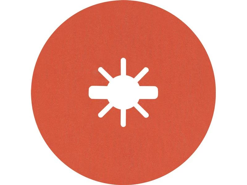 Bosch Professional Prisma Ceramic Fiberscheibe X-LOCK Expert R782, G120, 125 mm 1 Bosch Professional Prisma Ceramic Fiberscheibe X-LOCK Expert R782, G120, 125 mm