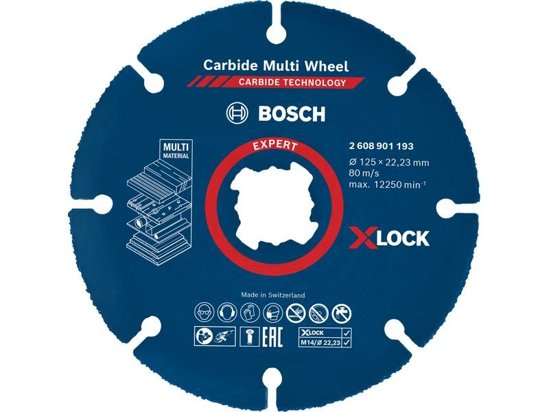 Bosch Professional Trennscheibe X-LOCK Expert Carbide 125 mm 1 Bosch Professional Trennscheibe X-LOCK Expert Carbide 125 mm