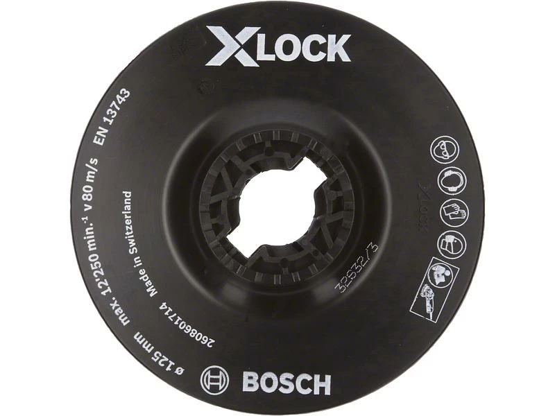 Bosch Professional Stützteller X-LOCK 125 mm weich 1 Bosch Professional Stützteller X-LOCK 125 mm weich