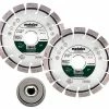 Metabo Diamanttrennscheiben Set 125 mm mit Spannmutter M14