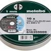 Metabo Trennscheibe 125 x 1.0 x 22.23 mm, 10 Stück, in Dose