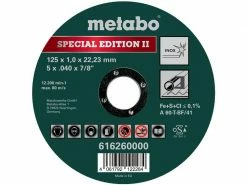 Metabo Trennscheibe 125 x 1.0 x 22.23 mm, Inox, Special Edition II