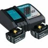 Makita Power Source-Kit 18 V LXT Ladegerät + 2x 18 V 5Ah Akku