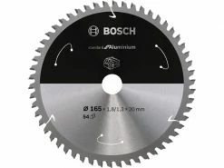 Bosch Professional Kreissägeblatt Standard for Aluminium Ø 165, Z 54