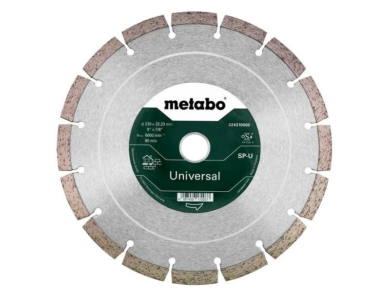 Metabo Trennscheibe SP-U Universal Diamant 230 mm 1 Metabo Trennscheibe SP-U Universal Diamant 230 mm