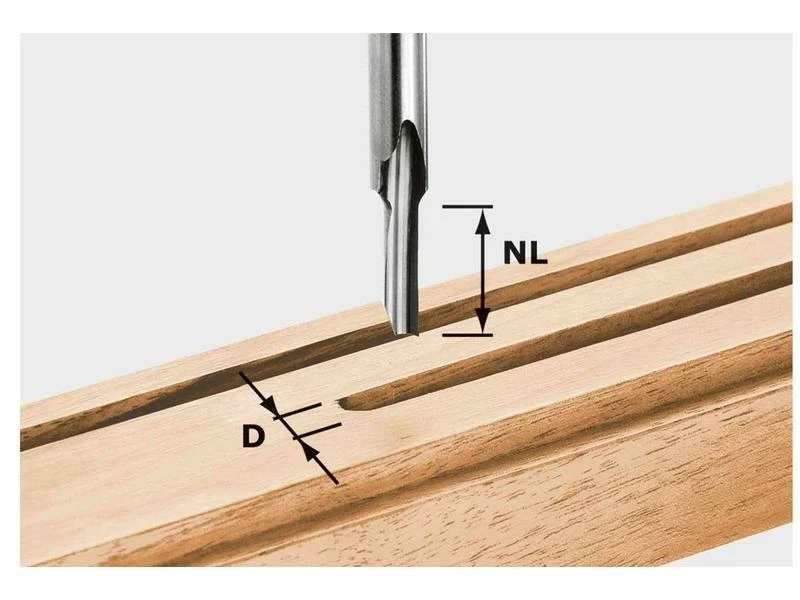 FESTOOL Nutfräser HS S8 D 5/12 1 FESTOOL Nutfräser HS S8 D 5/12