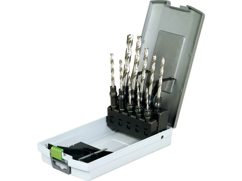 FESTOOL Spiralbohrer HSS D3-10 CE, 10-teilig 1 FESTOOL Spiralbohrer HSS D3-10 CE, 10-teilig
