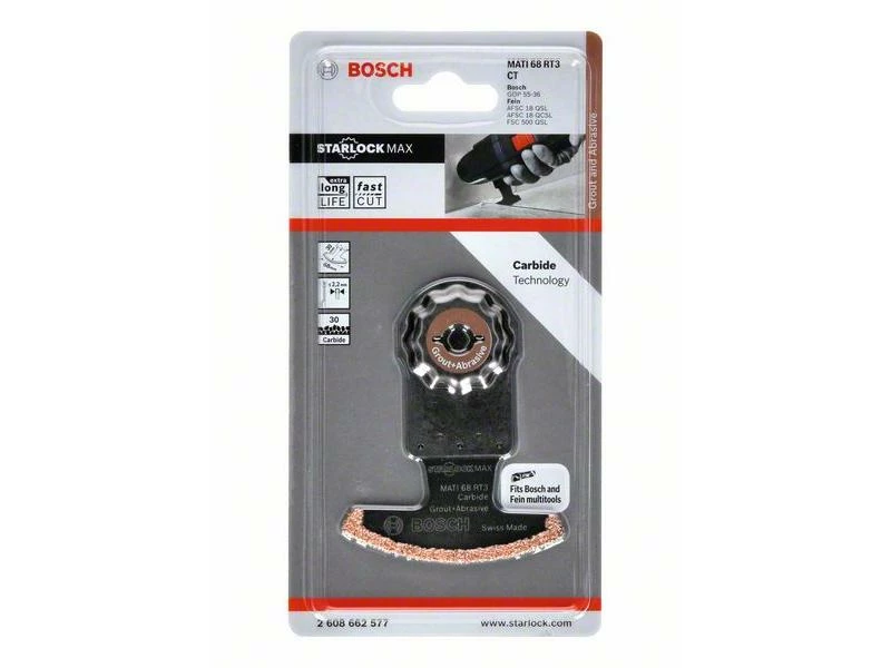 Bosch Professional Segmentsägeblatt Starlock Carbide-RIFF 68 x 30 mm 2 Bosch Professional Segmentsägeblatt Starlock Carbide-RIFF 68 x 30 mm – Bild 2