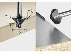 FESTOOL Fasefräser S8 HW 45° D26-KL OFK