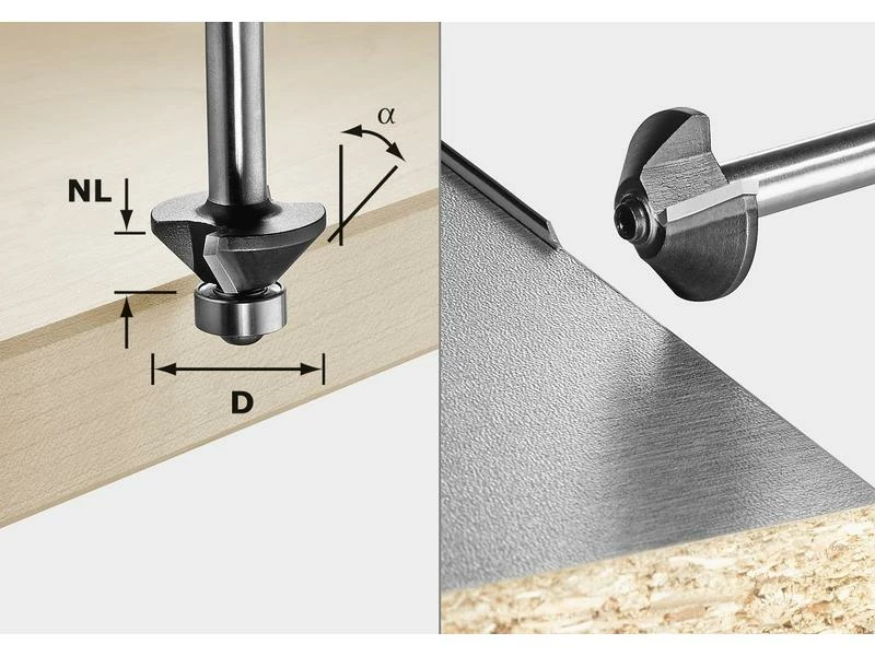 FESTOOL Fasefräser S8 HW 45° D26-KL OFK 1 FESTOOL Fasefräser S8 HW 45° D26-KL OFK