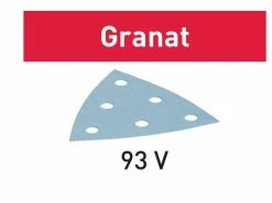 FESTOOL Schleifblatt Granat STF V93/6 P100, 100 Stück