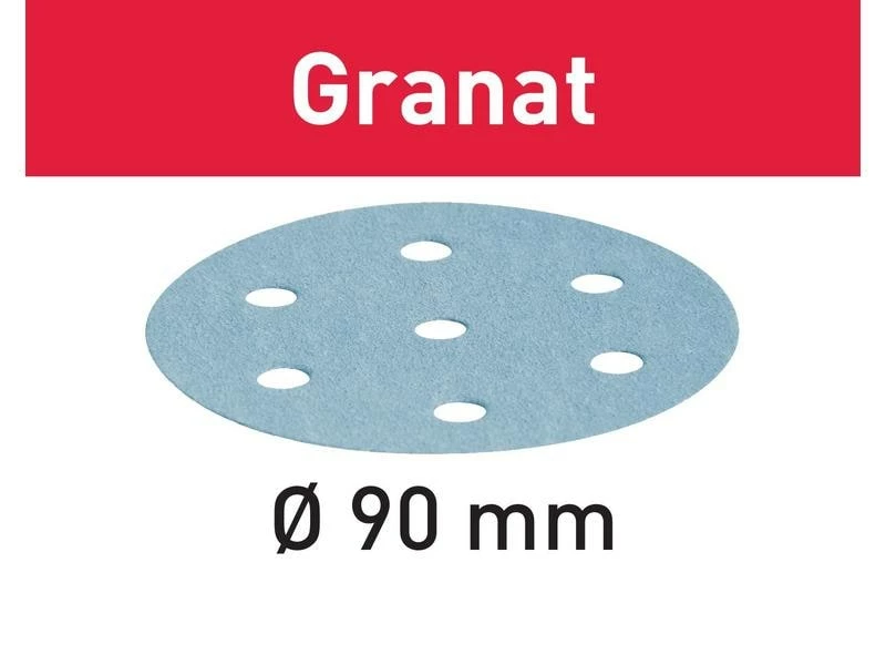 FESTOOL Schleifscheibe Granat D90 P60, 50 Stück 1 FESTOOL Schleifscheibe Granat D90 P60, 50 Stück