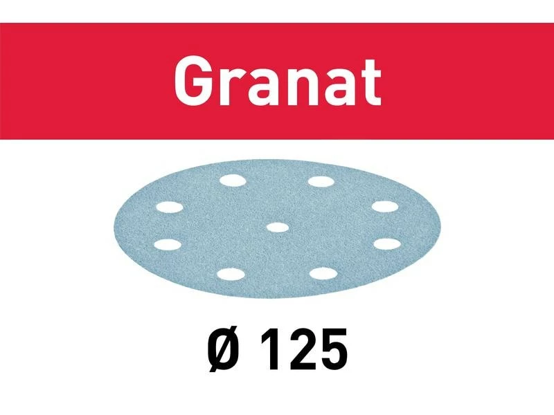 FESTOOL Schleifscheibe Granat D125 P180, 10 Stück 1 FESTOOL Schleifscheibe Granat D125 P180, 10 Stück