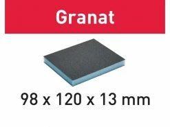FESTOOL Schleifschwamm Granat 98 mm x 120 mm x 13 mm, P800