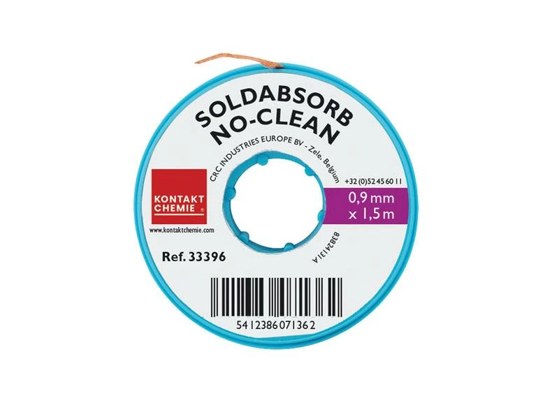 Kontakt Chemie Entlötlitze SOLDABSORB 0.9 mm x 1.5 m 1 Kontakt Chemie Entlötlitze SOLDABSORB 0.9 mm x 1.5 m
