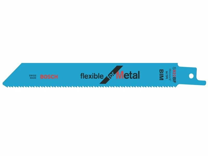 Bosch Professional Säbelsägeblatt S 922 BF Flexible for Metal, 25 Stück 1 Bosch Professional Säbelsägeblatt S 922 BF Flexible for Metal, 25 Stück