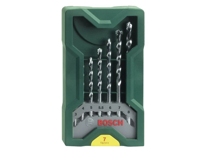 Bosch Steinbohrer-Set Mini-X-Line, 7-teilig 2 Bosch Steinbohrer-Set Mini-X-Line, 7-teilig – Bild 2