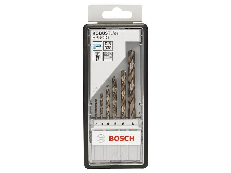 Bosch Professional Metallbohrer-Set HSS-Co, 6-teilig 2 Bosch Professional Metallbohrer-Set HSS-Co, 6-teilig – Bild 2