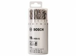 Bosch Professional Metallbohrer-Set HSS-G 19-teilig
