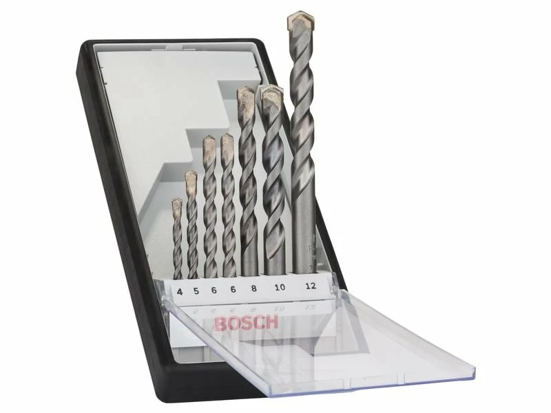 Bosch Professional Betonbohrer-Set CYL-3, 4 - 12 mm, 7-teilig 1 Bosch Professional Betonbohrer-Set CYL-3, 4 - 12 mm, 7-teilig