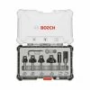 Bosch Professional Fräserset 6-mm-Schaft, 6-teilig