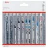 Bosch Professional Stichsägeblätter-Set All in One, 10-teilig