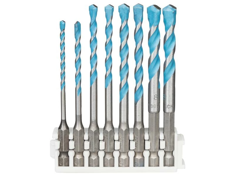 Bosch Professional Bohrer Pick and Click-Set MultiConstruction, 8-teilig 1 Bosch Professional Bohrer Pick and Click-Set MultiConstruction, 8-teilig