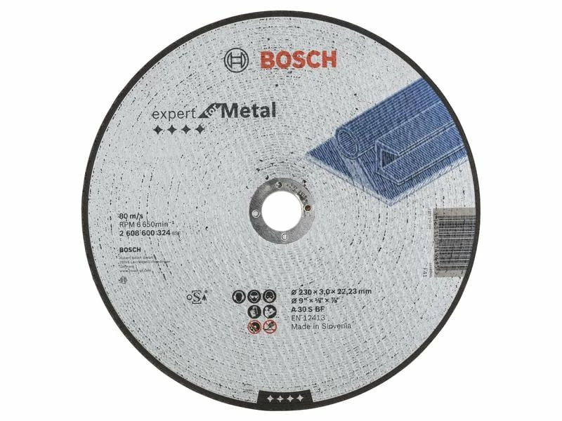 Bosch Professional Trennscheibe gerade Expert for Metal, 230 x 3 mm 1 Bosch Professional Trennscheibe gerade Expert for Metal, 230 x 3 mm