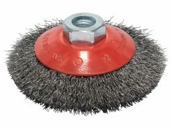 Bosch Professional Kegelbürste gewellter Stahldraht, 100 mm