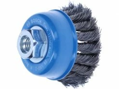 Bosch Professional Topfbürste gezopfter Stahldraht, 75 mm