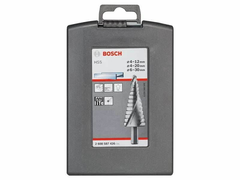 Bosch Professional Stufenbohrer Set HSS, 3-teilig 2 Bosch Professional Stufenbohrer Set HSS, 3-teilig – Bild 2