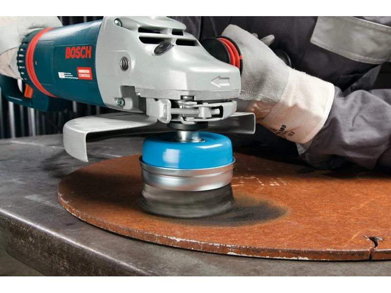 Bosch Professional Topfbürste gezopfter Stahldraht, 75 mm 3 Bosch Professional Topfbürste gezopfter Stahldraht, 75 mm – Bild 3