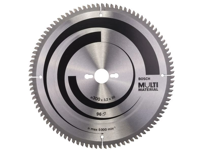 Bosch Professional Kreissägeblatt Multi Material, 300 x 30 x 3.2 mm, Z 96 1 Bosch Professional Kreissägeblatt Multi Material, 300 x 30 x 3.2 mm, Z 96