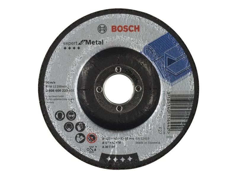 Bosch Professional Schruppscheibe gekröpft Expert for Metal, 125 mm 1 Bosch Professional Schruppscheibe gekröpft Expert for Metal, 125 mm