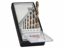 Bosch Professional Metallbohrer-Set HSS-Co, 6-teilig