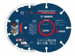 Bosch Professional Diamantscheiben-Set X-LOCK 125 mm, 2-teilig